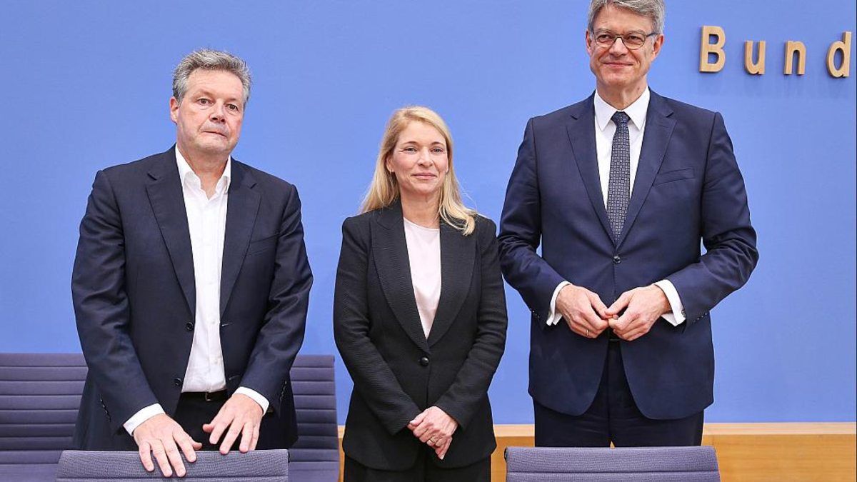 Dirk Rompf, Evelyn Palla und Patrick Schnieder am 22.09.2025 - Foto: über dts Nachrichtenagentur