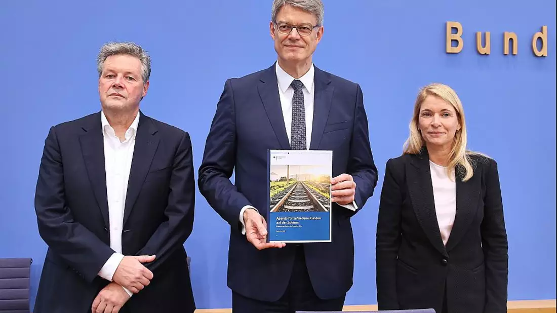 Vorstellung Eckpunkte zur Reform der Deutschen Bahn am 22.09.2025 - Bild: über dts Nachrichtenagentur