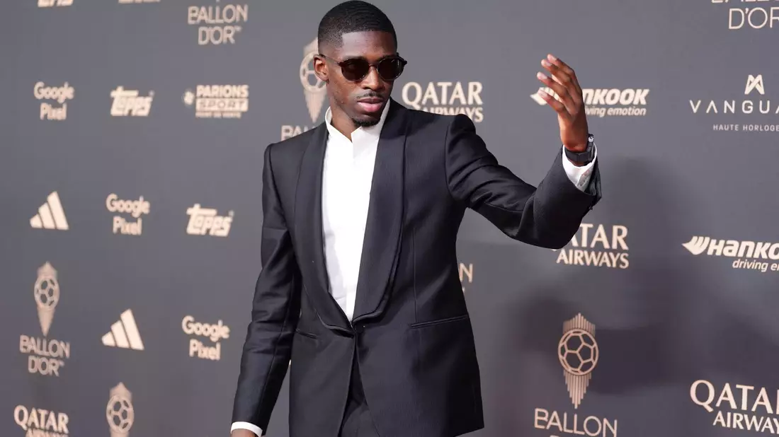 Gewinner des Goldenen Balls: Ousmane Dembélé von Paris Saint-Germain. - Bild: Adam Davy/PA Wire/dpa