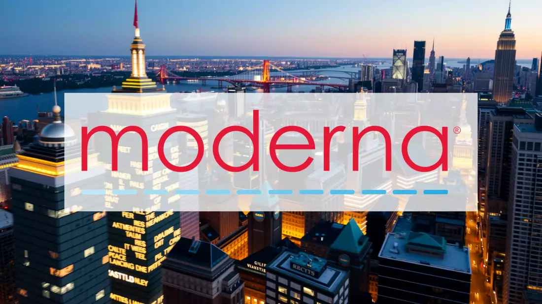 Moderna Stock Surges on Canadian Manufacturing Milestone Illustration mit AI erstellt übermittelt durch boerse-global.de