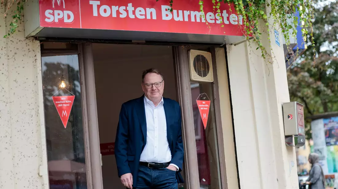 Torsten Burmester will für die SPD Kölner Oberbürgermeister werden. - Bild: Thomas Banneyer/dpa