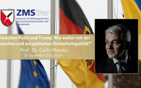 Masala im Livestream: Zwischen Putin und Trump. Wie weiter mit der deutschen und europäischen Sicherheitspolitik? - Foto: presseportal.de