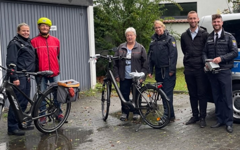 POL-DA: Birkenau/Lampertheim: 26 Fahrräder codiert / Weitere Fahrradcodierung in Lampertheim - Foto: presseportal.de