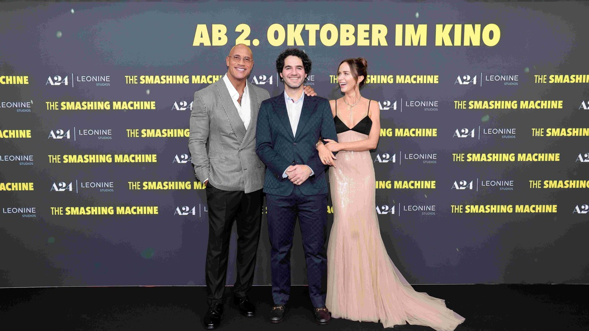 THE SMASHING MACHINE feiert gewaltige Deutschlandpremiere in Berlin - Foto: presseportal.de