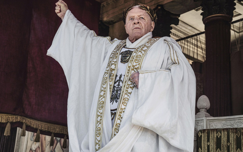 Hollywoodstar Anthony Hopkins brilliert als Römischer Kaiser in der US-Serie Those About to Die auf ProSieben und Joyn - Foto: presseportal.de
