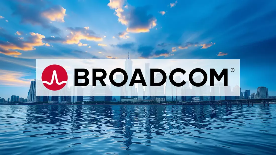 Broadcom Shares Navigate Divergent Market Signals Illustration mit AI erstellt übermittelt durch boerse-global.de