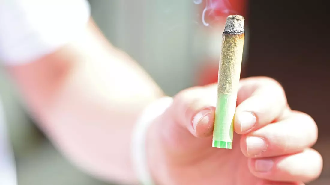 Junge Erwachsene greifen einer neuen Studie zufolge häufiger zu Cannabis als früher. (Illustration) - Bild: Michael Brandt/dpa