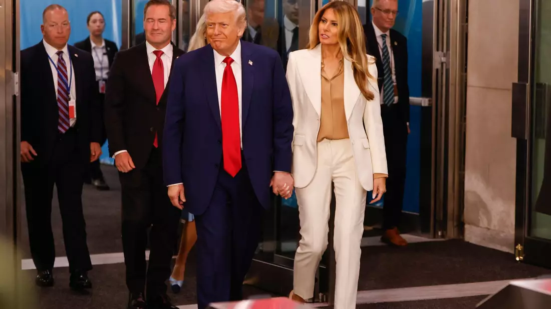 Trump will ein Nachspiel für den Stopp auf der UN-Rolltreppe. - Bild: Stefan Jeremiah/AP/dpa