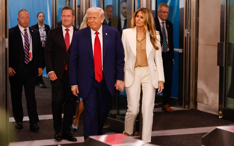 Das erste Mal seit 2019 spricht US-Präsident Donald Trump wieder vor der UN-Vollversammlung. - Foto: Stefan Jeremiah/AP/dpa