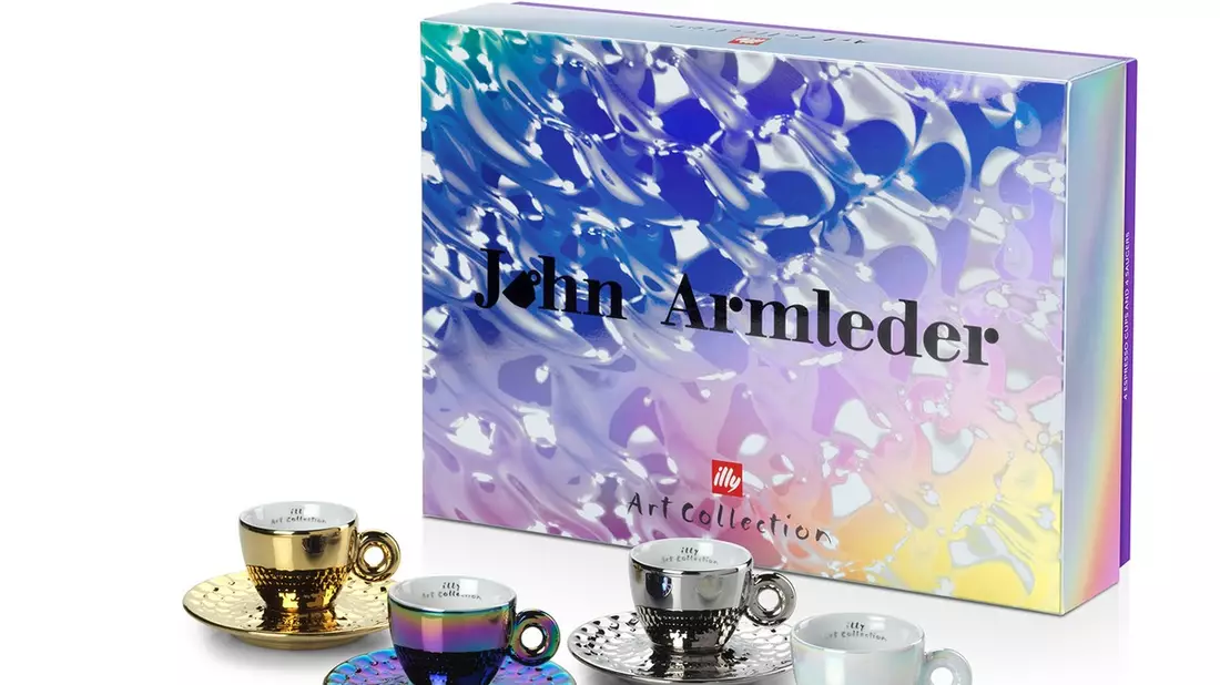 illycaffè präsentiert die neue illy Art Collection, gestaltet von John Armleder: eine Hommage an die kreative Unvorhersehbarkeit zwischen Kunst und Design - Bild: presseportal.de