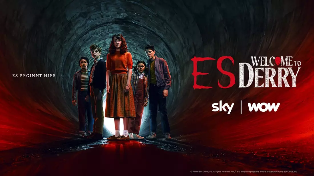 ES: Welcome to Derry: Offizieller Trailer und Key Art verfügbar, vor Start am 27. Oktober auf Sky und WOW - Bild: presseportal.de