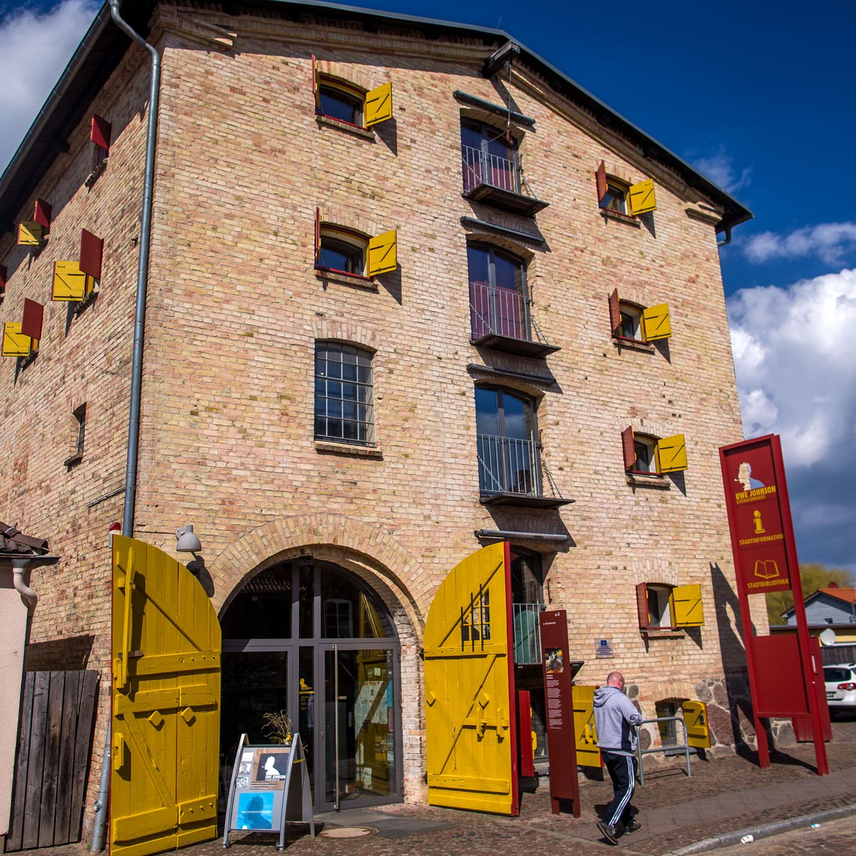Die Veranstaltung sollte im Literaturhaus «Uwe Johnson» stattfinden. (Archivbild) - Foto: Jens Büttner/dpa