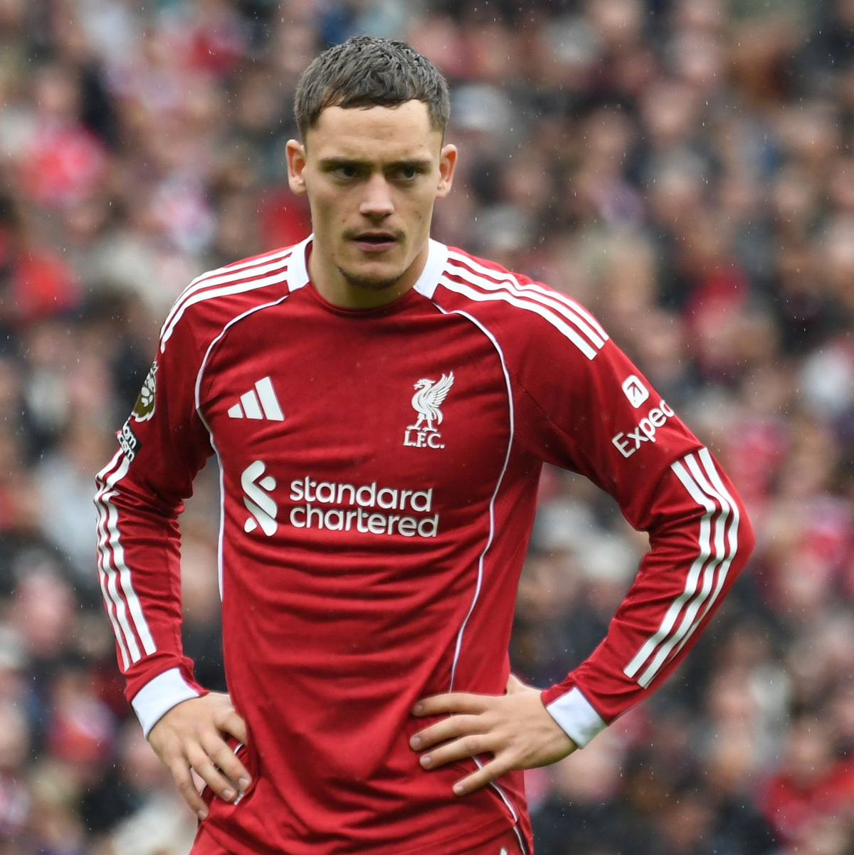 Trotz seiner bisher durchwachsenen Bilanz in England will Florian Wirtz «cool bleiben». - Foto: Rui Vieira/AP/dpa