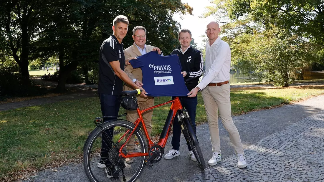 Recken setzen aufs Rad: Linexo wird Partner des Handball Bundesligisten - Bild: presseportal.de