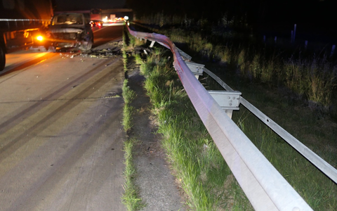POL-DEL: Autobahnpolizei Ahlhorn: Verkehrsunfall mit hohem Sachschaden auf der Autobahn 1 in Harpstedt - Foto: presseportal.de
