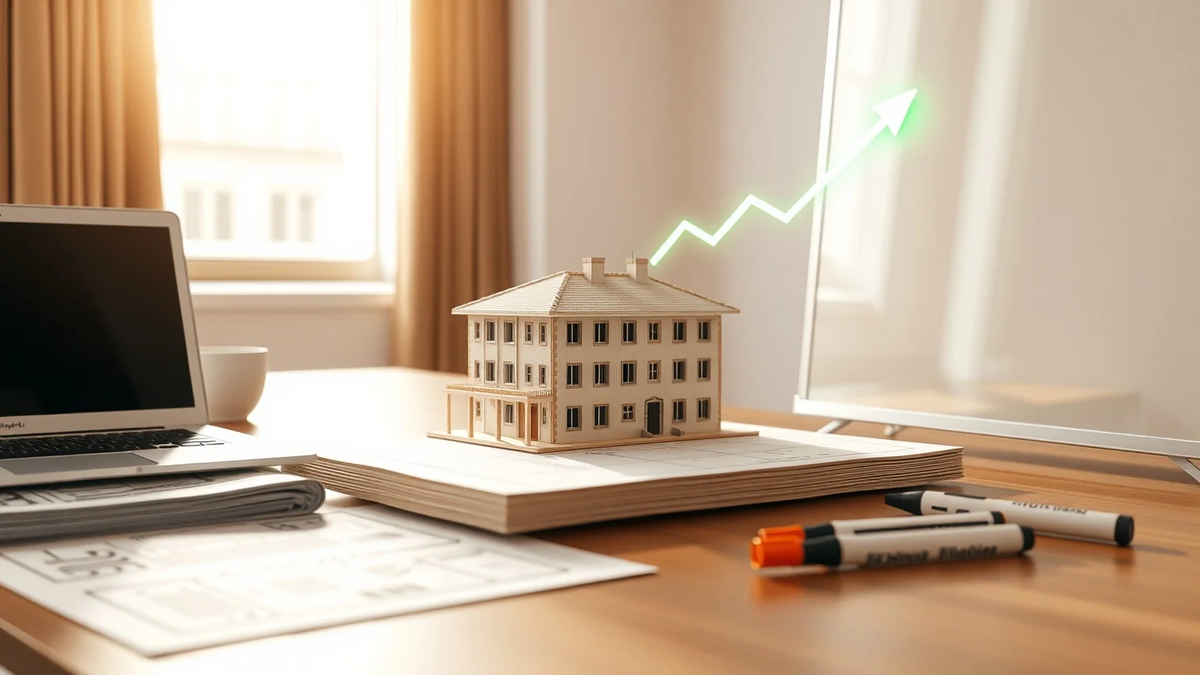 Baugenehmigungen steigen um 30 Prozent - Preise klettern weiter - Foto: über boerse-global.de