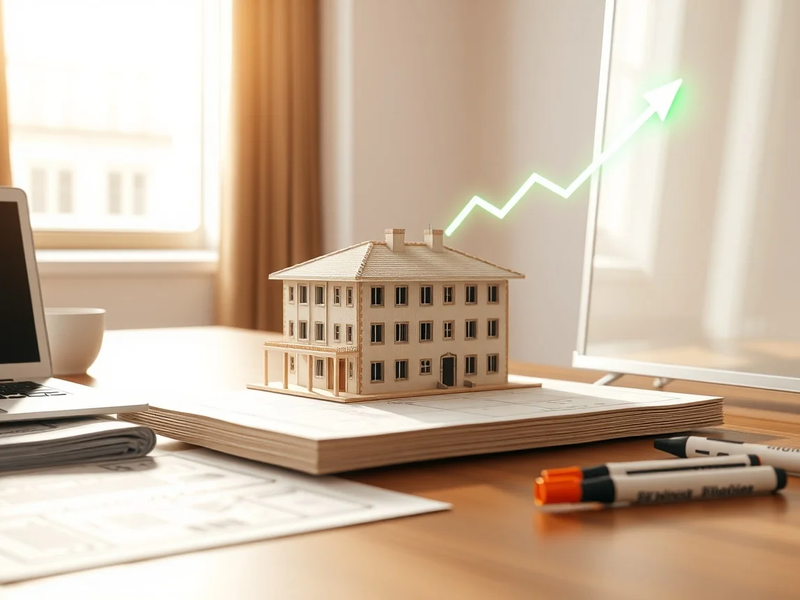 Baugenehmigungen steigen um 30 Prozent - Preise klettern weiter - Foto: über boerse-global.de