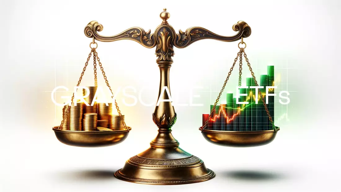 Institutional Capital Flees Bitcoin ETFs in Major Market Shift Illustration mit AI erstellt übermittelt durch boerse-global.de