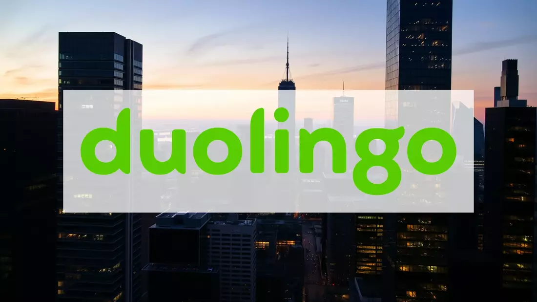 Duolingo Shares Face Pressure Following Co-Founder’s Stock Sale Illustration mit AI erstellt übermittelt durch boerse-global.de
