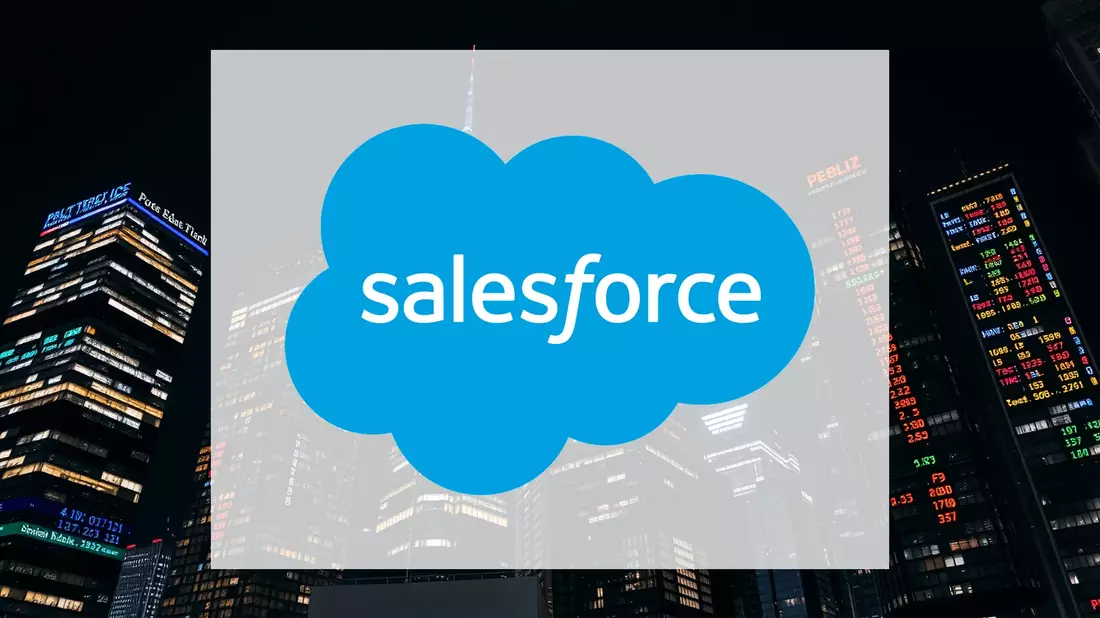 Salesforce Leadership Share Sales Coincide with Strategic AI Security Partnership Illustration mit AI erstellt übermittelt durch boerse-global.de