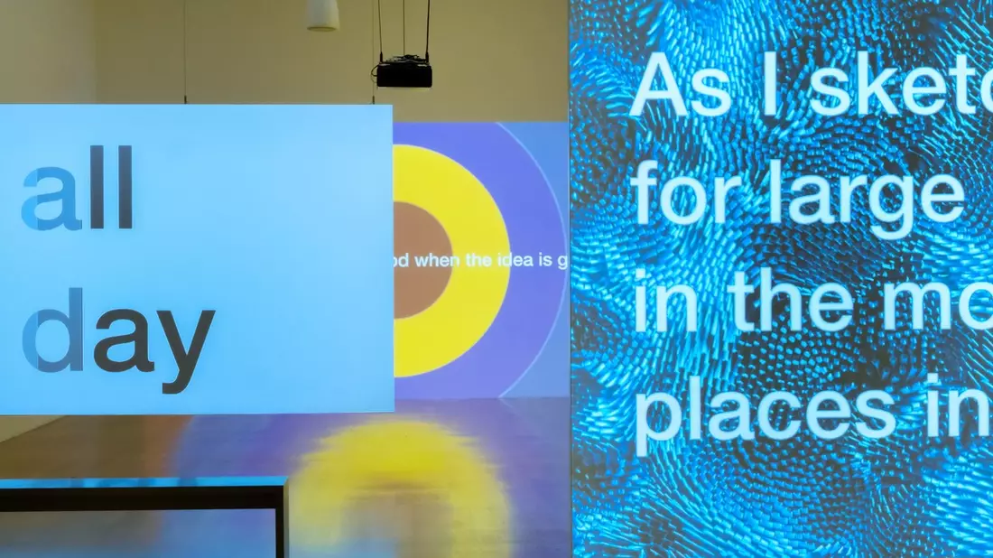 Tony Cokes bringt Farbe, Text und Sound ins Kunstmuseum Liechtenstein - Bild: presseportal.de