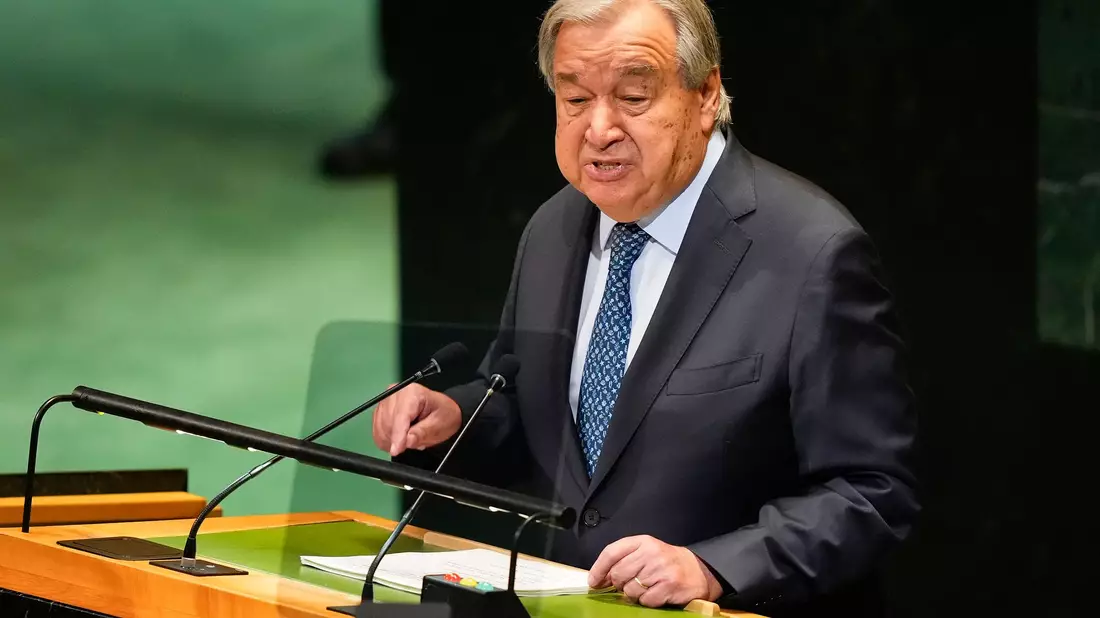 UN-Generalsekretär António Guterres. (Archivbild) - Bild: Yuki Iwamura/AP/dpa