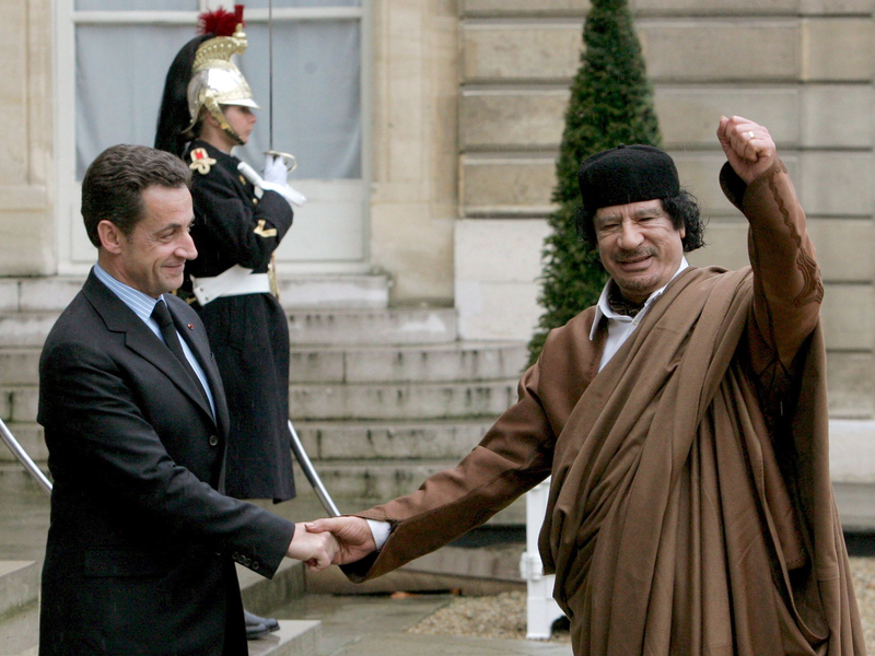 Die Staatsanwaltschaft hatte von einem Korruptionspakt zwischen Sarkozy und Gaddafi gesprochen. (Archivbild) - Foto: epa Maya Vidon/EPA/dpa