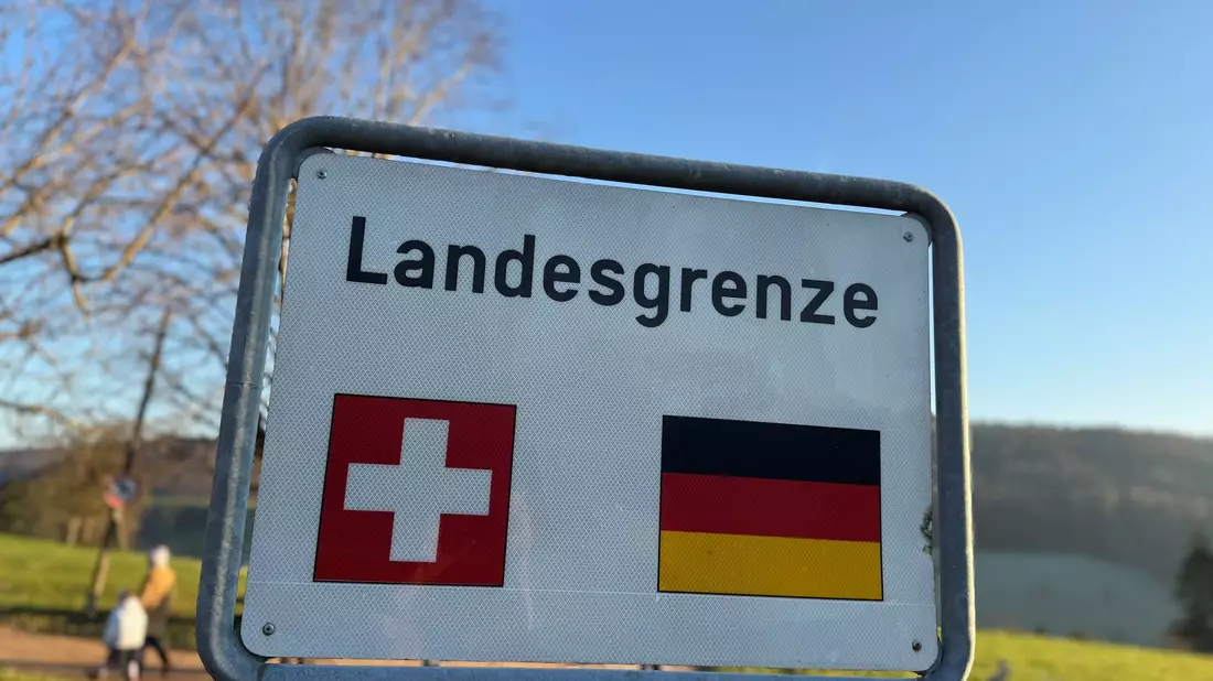Die Lebenserwartung an der Grenze zwischen Deutschland und der Schweiz ist sehr unterschiedlich. (Symbolbild) - Bild: Wolf von Dewitz/dpa-Zentralbild/dpa