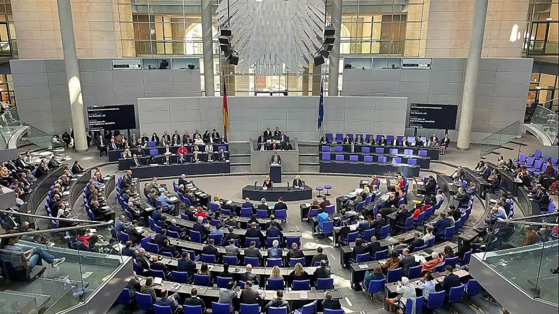 Bundestagssitzung im September 2025 - Bild: über dts Nachrichtenagentur