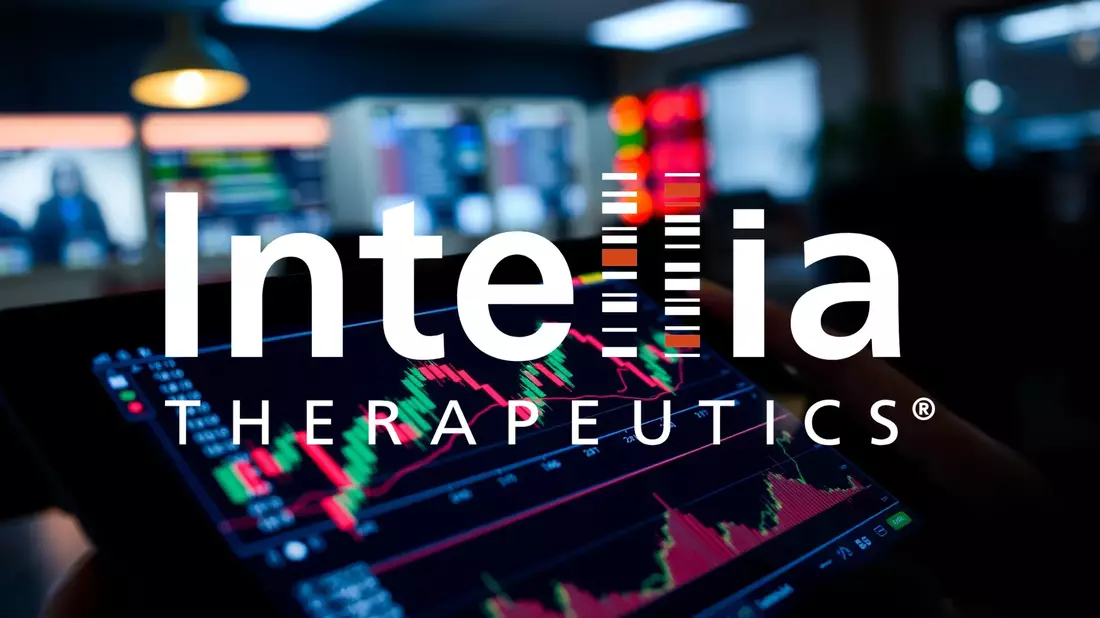 Intellia Therapeutics Stock Surges Following Critical Clinical Trial Milestone Illustration mit AI erstellt übermittelt durch boerse-global.de