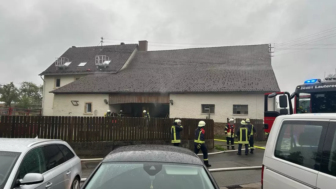 POL-PILEK: Heu geriet in Heuschuppen in Flammen - Bild: presseportal.de