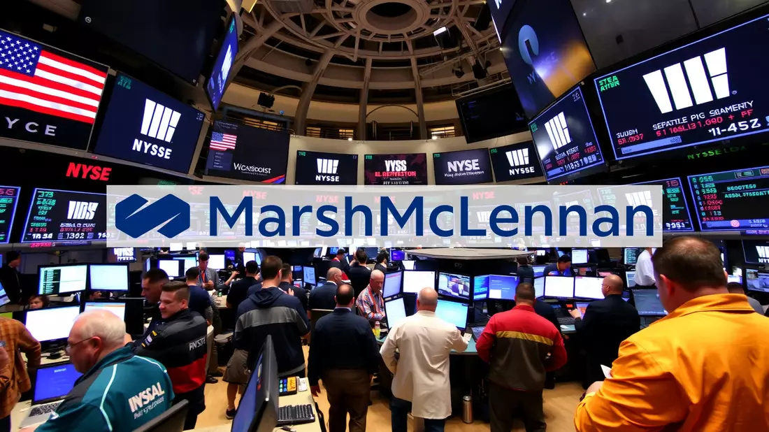 Marsh McLennan’s Strategic Appointments Signal Growth Ambitions Amid Stock Weakness Illustration mit AI erstellt übermittelt durch boerse-global.de
