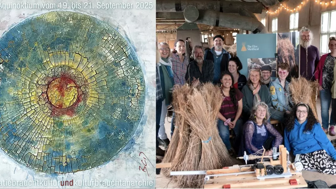 Saisonabschluss Autumn Equinox im artpark Hoher Berg: Europa diskutiert im Grenzgebiet Gahlen - Bild: presseportal.de
