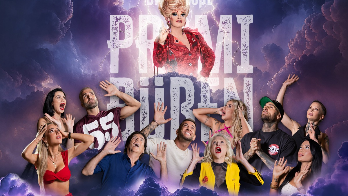 Emma Fernlund Linda Braunberger Rafi Rachek Jörg Dahlmann Serkan Yavuz Bellydah Venosta Theresia Fischer Diogo Sangre Vanessa Brahimi Edith Stehfest Olivia Jones Das große Promi-Büßen - Foto: Joyn/Nikola Milatovic, presseportal.de