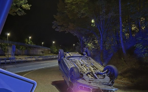 POL-KI: 250925.1 Kiel: Auto überschlägt sich nach Trunkenheitsfahrt - Foto: presseportal.de