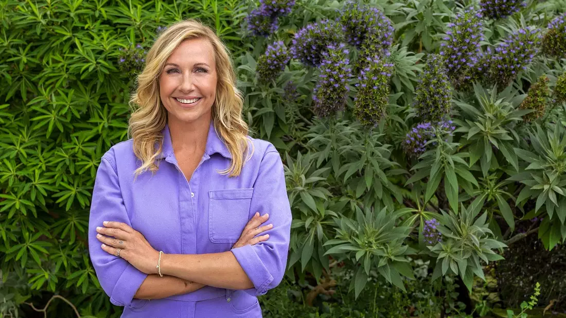 Andrea Kiewel präsentiert ZDF-Fernsehgarten on tour aus der Völklinger Hütte im Saarland - Bild: presseportal.de