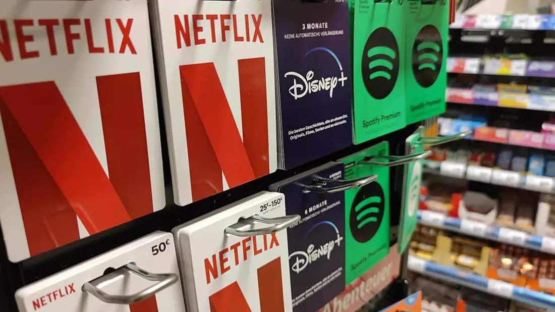Guthaben-Karten für Streaming-Dienste (Archiv) - Bild: über dts Nachrichtenagentur
