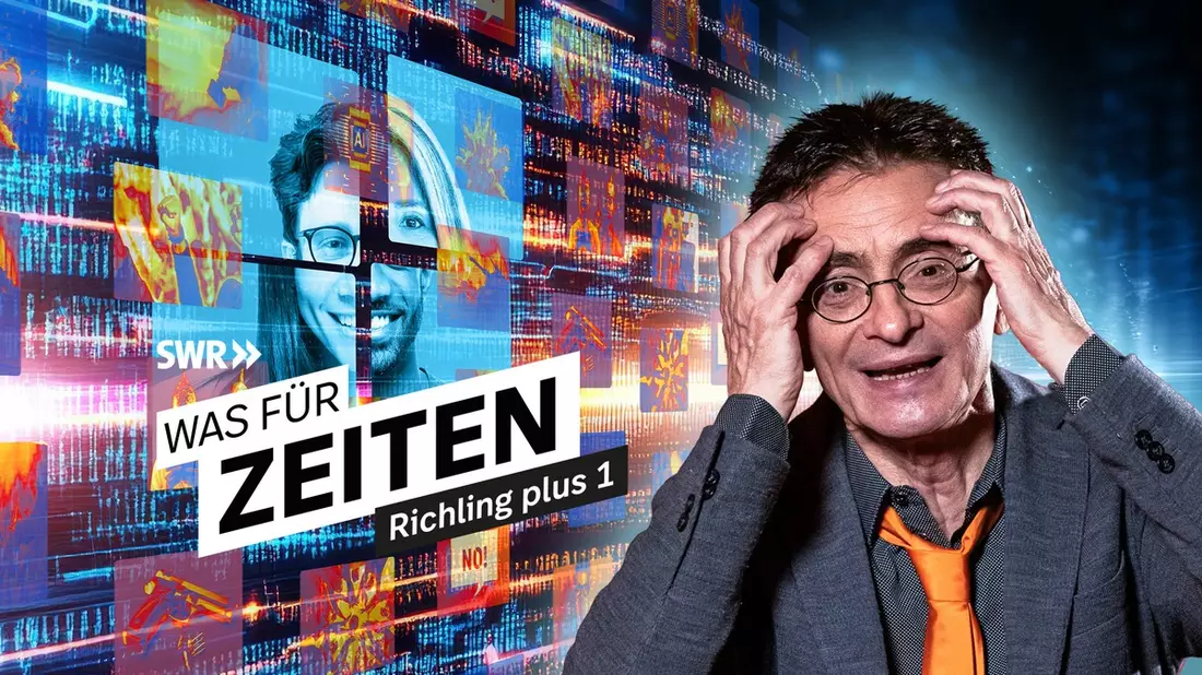 Neuer SWR Podcast Was für Zeiten - Richling plus 1 / Mathias Richling lädt alle zwei Wochen donnerstags spannende Gäste in seinen Podcast ein / Ab 25. September 2025 in der ARD Audiothek - Bild: presseportal.de