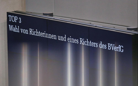 Richterwahl im Bundestag am 25.09.2025 - Foto: über dts Nachrichtenagentur