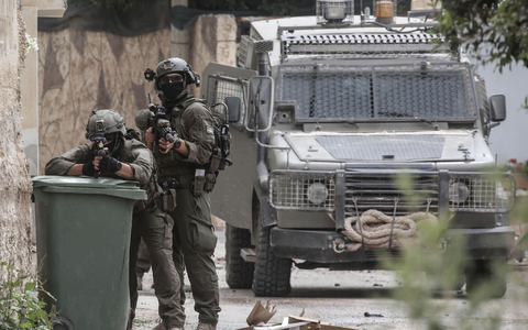 Rechtsextreme Minister in Netanjahus Regierung dringen auf eine Annexion des Westjordanlandes. - Foto: Nasser Ishtayeh/SOPA Images via ZUMA Press Wire/dpa