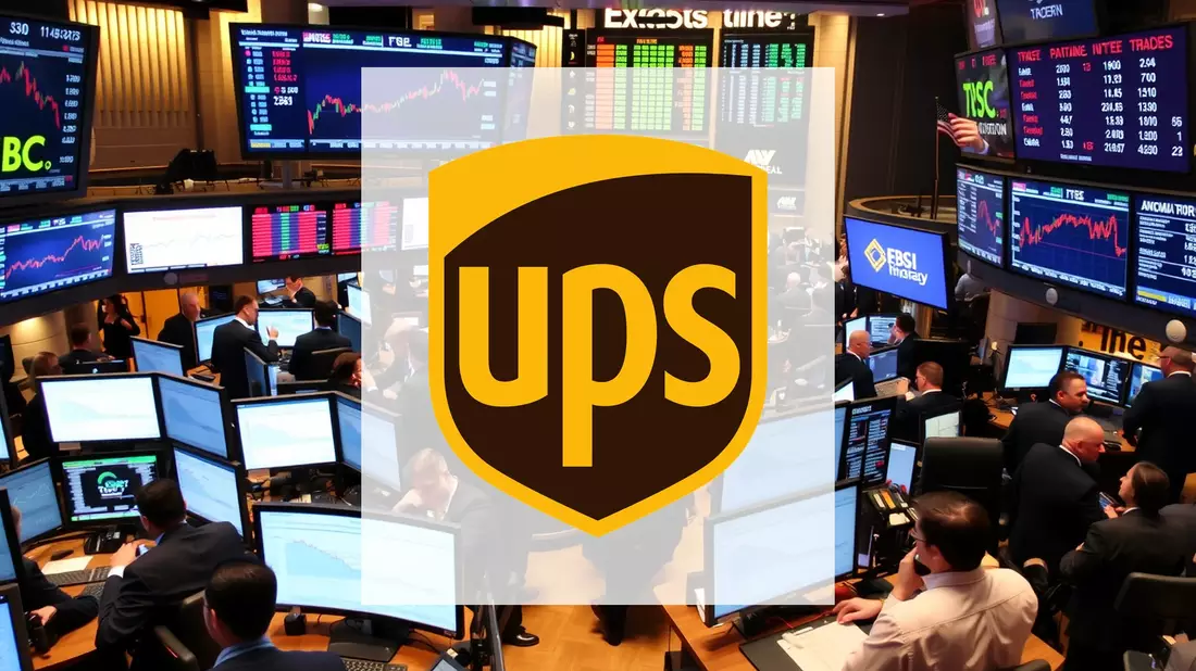 UPS Shares Plunge to Lowest Point in a Year Illustration mit AI erstellt übermittelt durch boerse-global.de