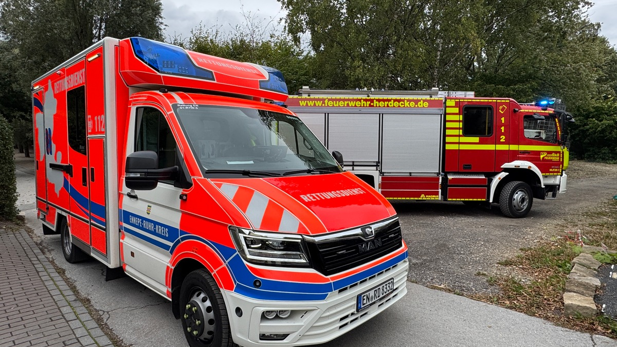 FW-EN: Zehn Einsätze innerhalb von 24 Stunden- Feuerwehr Herdecke stark gefordert - Foto: presseportal.de