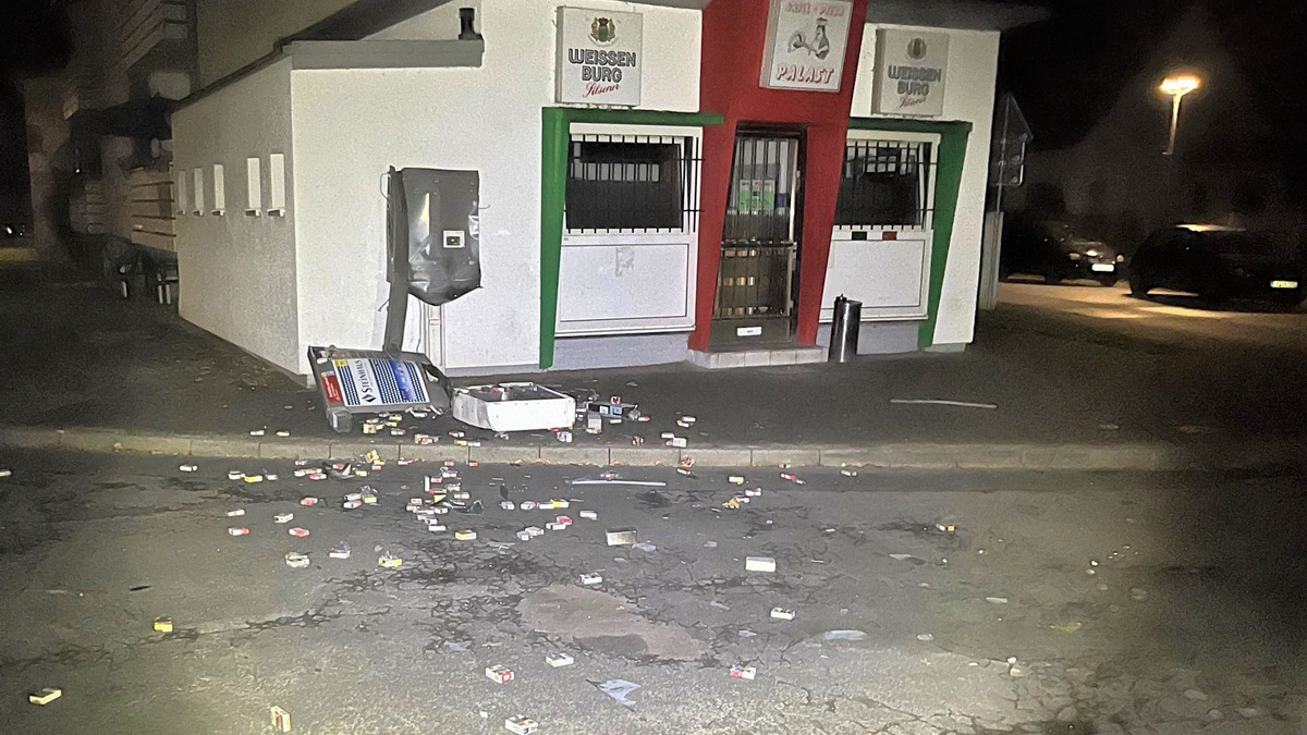 POL-SO: Zigarettenautomat in Cappel gesprengt - Foto: presseportal.de