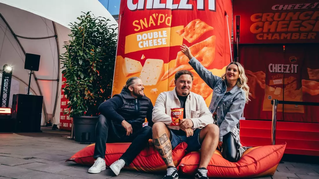 Premiere mit Star-Auflauf in Hamburg: Cheez-It erobert Deutschland - Bild: presseportal.de