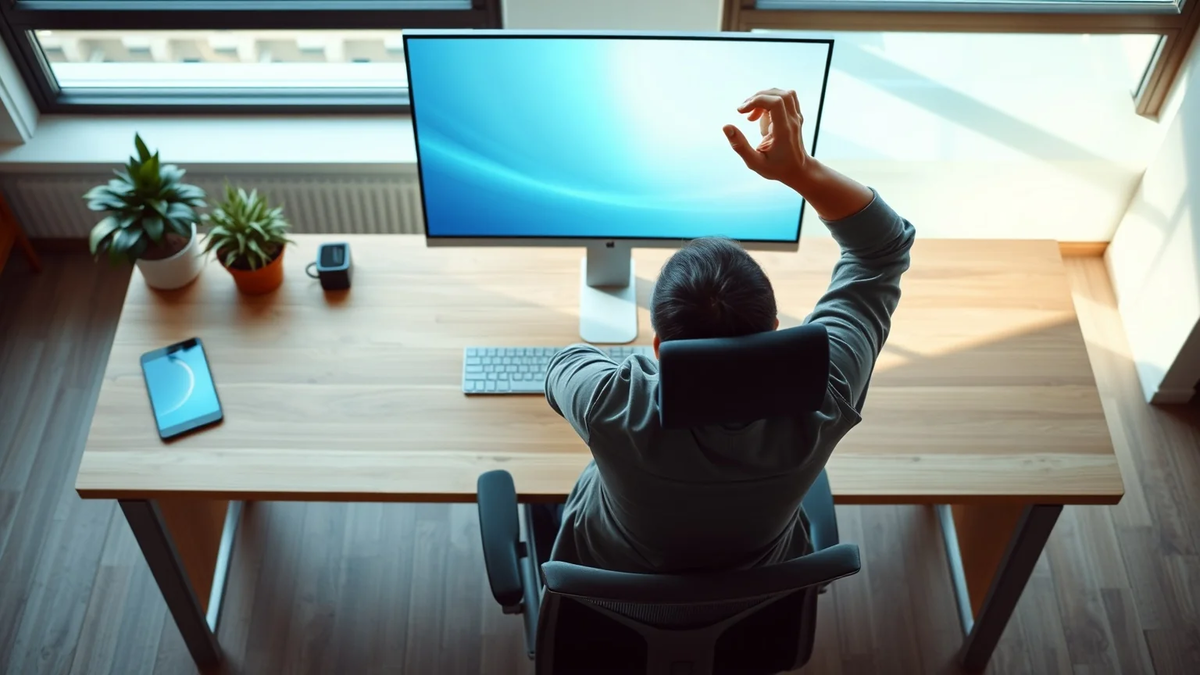 Deskercise: Mikro-Workouts revolutionieren den Büroalltag - Foto: über boerse-global.de