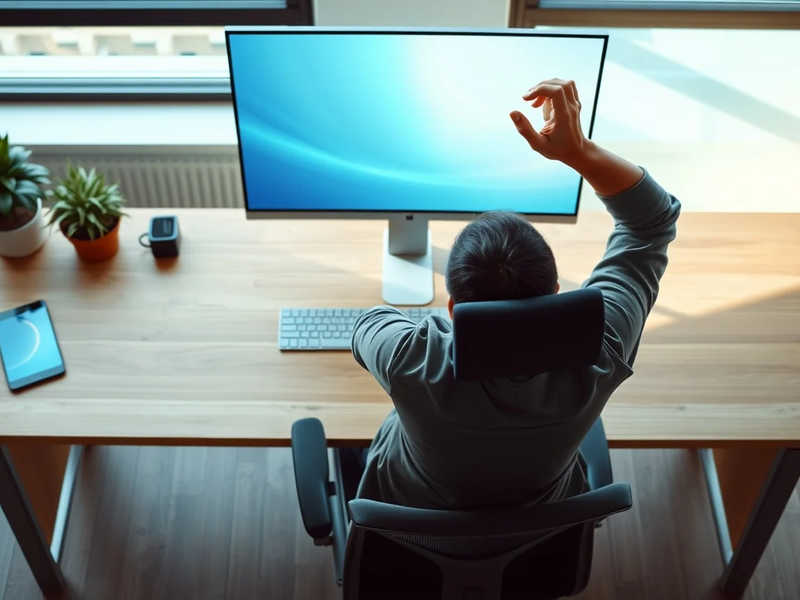 Deskercise: Mikro-Workouts revolutionieren den Büroalltag - Foto: über boerse-global.de