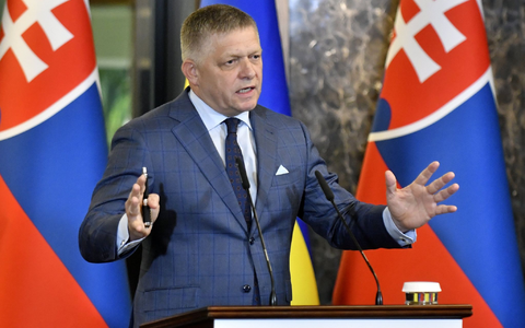 Der slowakische Ministerpräsident Robert Fico (Archivbild) - Foto: Roman Hanc/TASR/dpa