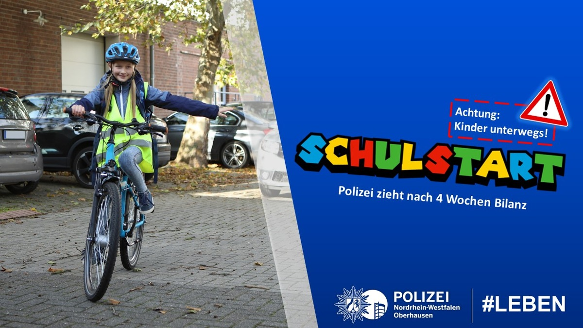 POL-OB: Vier Wochen nach Schulstart - Polizei zieht positive Bilanz - Foto: presseportal.de