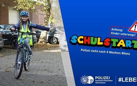 POL-OB: Vier Wochen nach Schulstart - Polizei zieht positive Bilanz - Foto: presseportal.de
