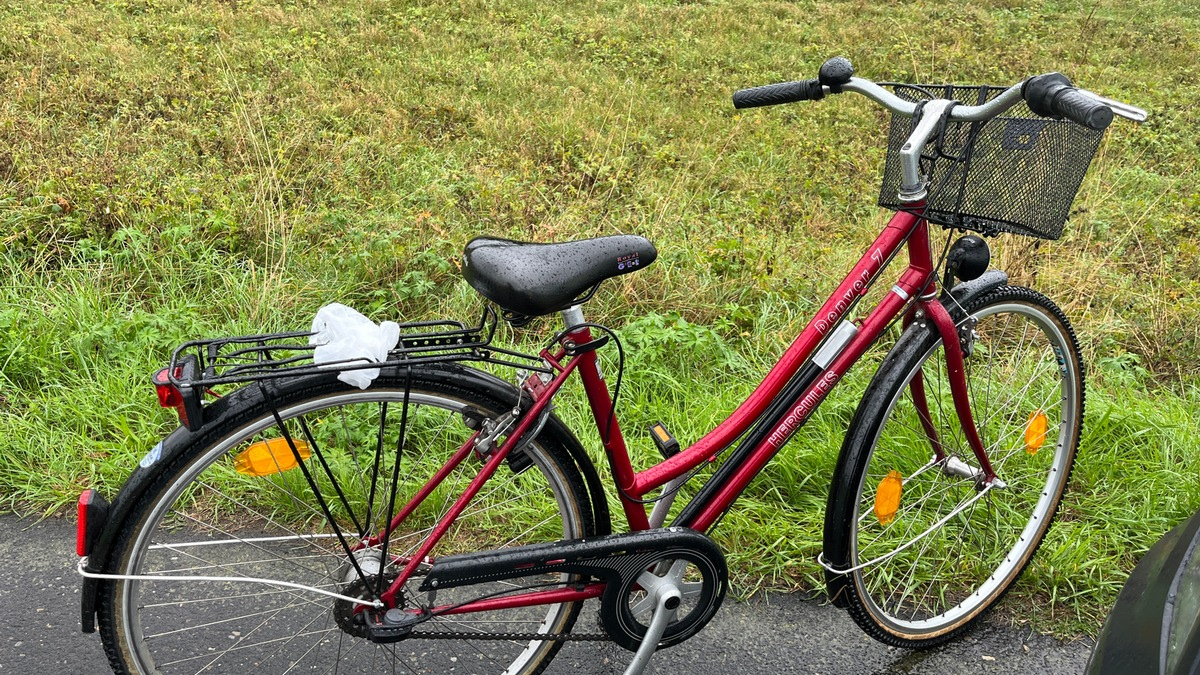 POL-OF: Drei Verletzte bei Unfall auf der Autobahn 661; Wer hat das Verkehrsschild umgefahren?; Mutmaßlich gestohlenes Fahrrad sichergestellt: Wem gehört das Damenrad? und mehr - Foto: presseportal.de